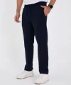 Erkek Üç İplik Basic Eşofman Boru Paça İpli Pantolon - Lacivert