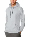 Erkek Uzun Kol Kapşonlu Basic Sweatshirt hoodie - Gri