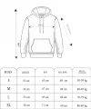 Erkek Uzun Kol Kapşonlu Basic Sweatshirt hoodie - Gri
