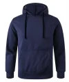 Erkek Uzun Kol Kapşonlu Basic Sweatshirt hoodie - Lacivert