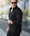 Erkek Uzun Kollu Regular Sofya Keten Gömlek