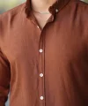Erkek Uzun Kollu Regular Sofya Keten Gömlek