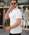 Erkek Yakalı Kısa Kollu T-shirt