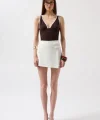 Fiyonk Detay Mini Etek