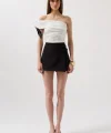 Fiyonk Detay Mini Etek