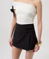 Fiyonk Detay Mini Etek