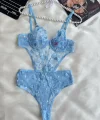 Frosted Bodysuit - Kalp İşlemeli