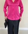 Fuşya aten Gömlek