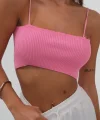 İnce Askılı Crop Top