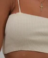İnce Askılı Crop Top