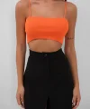 İnce Askılı Crop Top