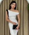 Jovani Omuz Detaylı Elbise