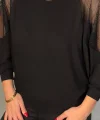 Kadın Omuzları File Detay Fakir Kol Bluz