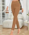 Kadın önden Yırtmaçlı Yüksek Bel Ithal Krep Pantolon