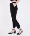 Kadın Tam Kalıp Basic Eşofman Pantolon - Siyah