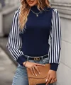 Kadın Uzun Kollu Balıkçı Yaka Bürümcük Bluz