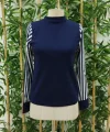Kadın Uzun Kollu Balıkçı Yaka Bürümcük Bluz