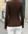 Kadın Uzun Kollu Balıkçı Yaka Kaşkorse Bluz