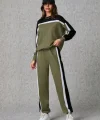 Kadın Uzun Kollu şerit Detay Eşofman Takım