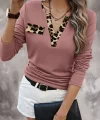 Kadın Uzun Kollu V Yakalı Kaşkorse Bluz