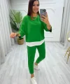 Kadın Yeşil ön Parça Detaylı Ikili Takım