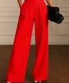 Kadın Yüksek Bel Bol Paça Pantolon