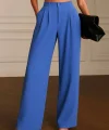 Kadın Yüksek Bel Bol Paça Pantolon