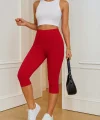 Kadın Yüksek Bel Dalgıç Midi Tayt