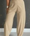 Kadın Yüksek Bel Krep Pantolon
