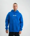 Kapşonlu Double Oversize Dijital Patchli SweatShirt - Mavi