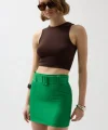 Kemerli Mini Etek