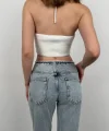 Kemersiz Düşük Bel Jean