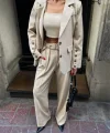 KO 4 DÜĞE   BÜTİYERİ 3 CEKET PANTOON TAKI  Bej