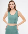 Kolsuz porcu Baskılı Crop  int Yeşili