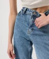 Lazer Kesim Wide Leg Jean
