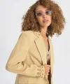 Leomie Nakışlı Blazer Ceket 6106