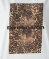 Leopar Baskı T-Shirt - Krem