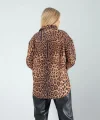 Leopar Desen Gömlek