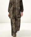Leopar Tunik Pantolon Alt Üst Takım 6663