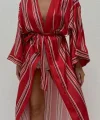 Lucinda Çizgili Kimono 5014-04