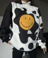 miley Face Kapüşonlu weatshirt  iyah