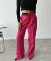 PAAZZO PANTOON BE ŞERİT DETAYI  Fuşya