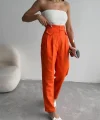 PANTOON KAPAI CEP 3 DÜĞE DETAYI  Orange