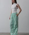 Paraşüt Cargo Pantolon - Mint