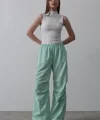Paraşüt Cargo Pantolon - Mint