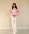 Pembe Garnili Gömlek