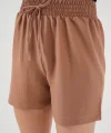 Rahat Kalıp Şort 5327  Camel