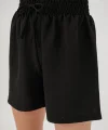 Rahat Kalıp Şort 5327  Siyah