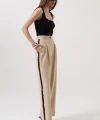 Şerit Detay Palazzo Pantolon