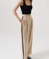 Şerit Detay Palazzo Pantolon